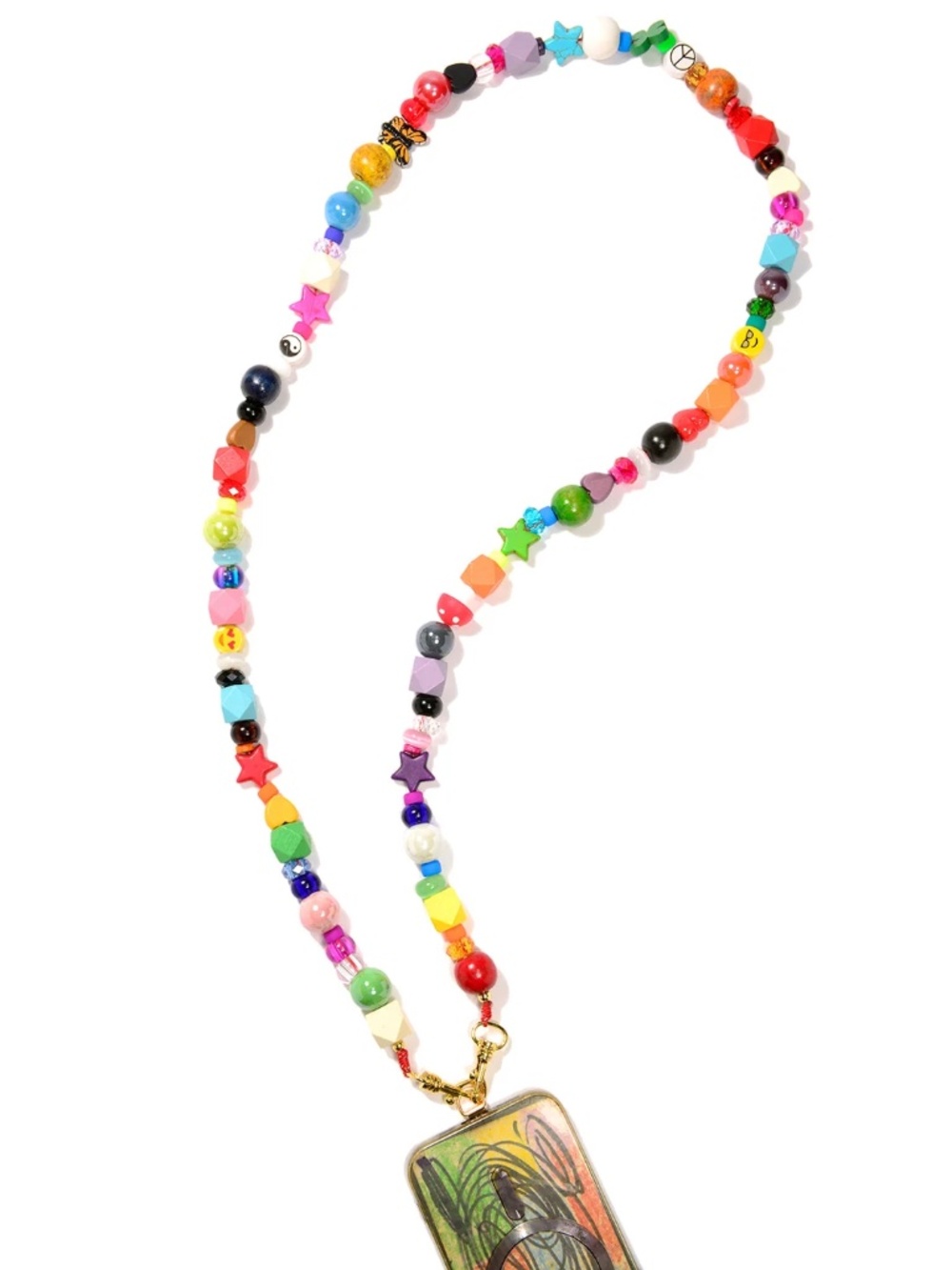 Rainbow Town Phone Leash - Mobile Phone Strap - Venessa Arizaga